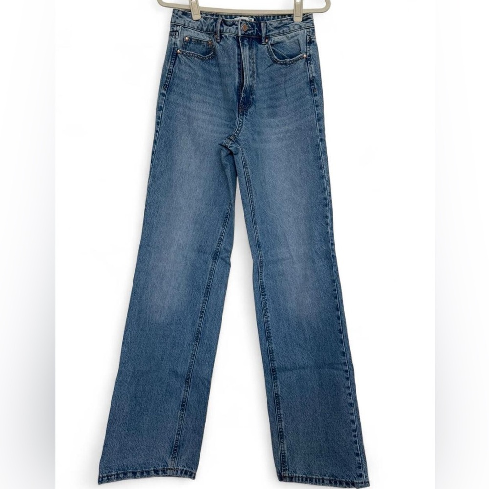 Stradivarius Blue Flare & Wide Leg Jeans